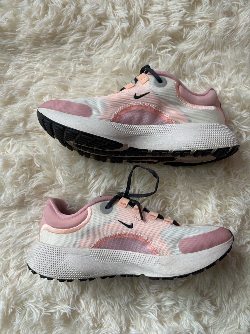 Nike React Escape Run Sail Pink Glaze Women's Running Shoes Sz 8